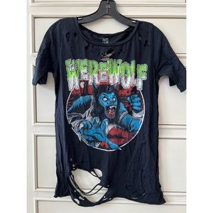 Shredded Werewolf Tee